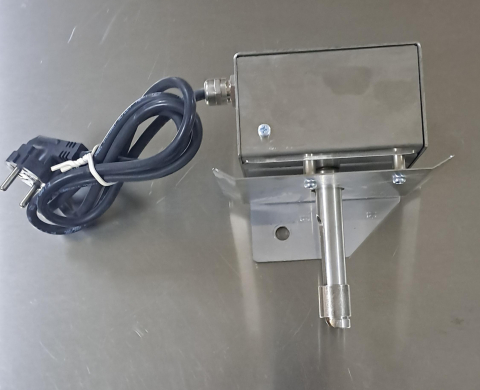 Motor complet pentru aparat shaorma, cu motor sus, marca Kalitegaz, 16.7W, 230V [1]