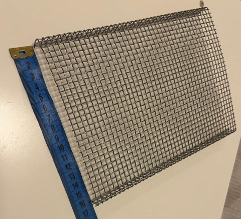 Produse - Plasă protecție pentru arzător aparat kebap, shaorma,gyros Atalay, dimensiune 21.5x15.5x1.5cm