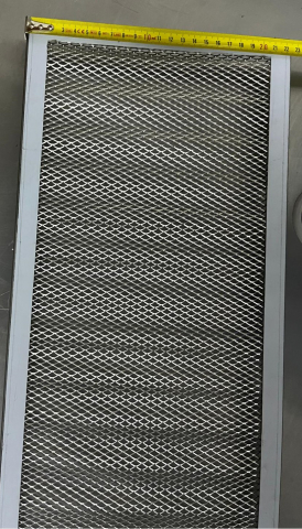 Plasă protecție pentru arzătoare aparat kebap, shaorma,gyros North, dimensiune 22.5x64.5cm [1]