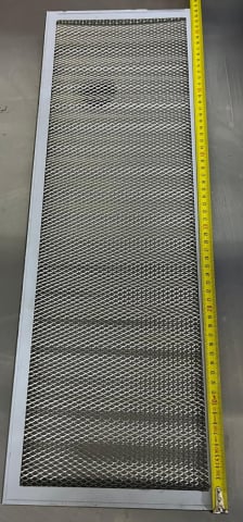 Arzatoare aparate kebap / shaorma - Plasă protecție pentru arzătoare aparat kebap, shaorma,gyros North, dimensiune 22.5x64.5cm