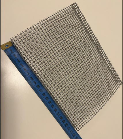 Produse - Plasă protecție pentru arzător aparat kebap, shaorma,gyros Kalitegaz, dimensiune 20.5x15.5x1.5cm