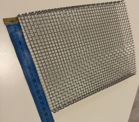 Plasă protecție pentru arzător aparat kebap, shaorma,gyros Kalitegaz, dimensiune 20.5x15.5x1.5cm [1]