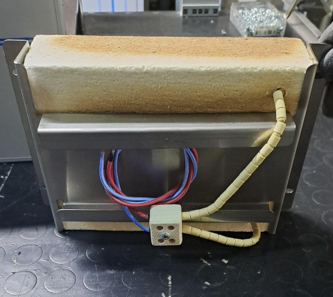 Rezistență aparat electric pentru shaorma, kebap, gyros, putere 1800W, 20x15cm, 230V, marca Kalitegaz [1]