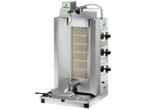 Arzator gaz pentru aparat gyros, cu motor sus, fara plasa, putere calorica 1.7kw, Fimar [2]