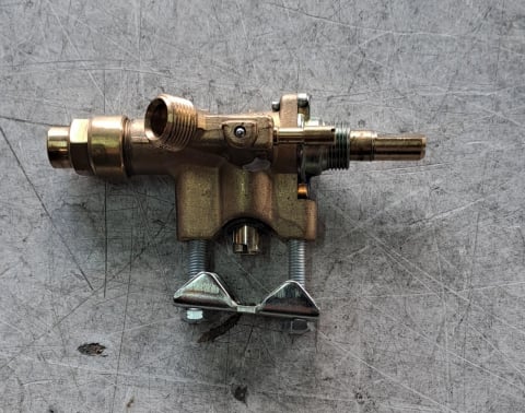 Produse - Robinet gaz, pentru aparat kebap, shaorma, gyros, marca Kalitegaz