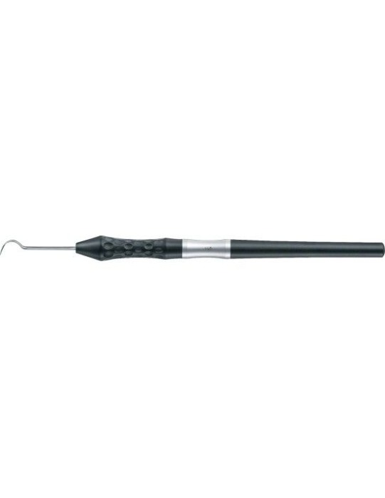 Explorator dentar, varf angulat, Nr 2, flexibil, maner octogonal [1]