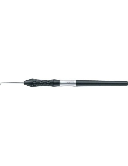 Explorator dentar varf angulat, Nr 6, flexibil, maner octagonal [1]