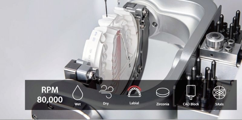 Mașină de frezat CAD/CAM ARUM 5X-300 PRO [2]