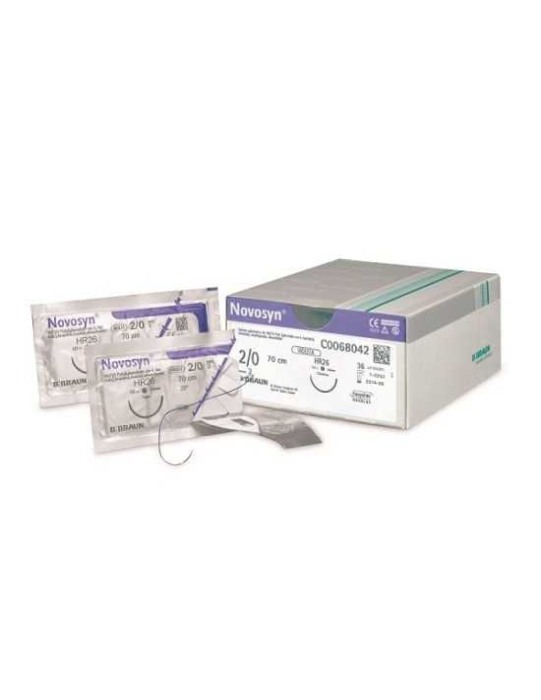 Novosyn fir resorbabil 3/0, DS19, 45 cm [1]
