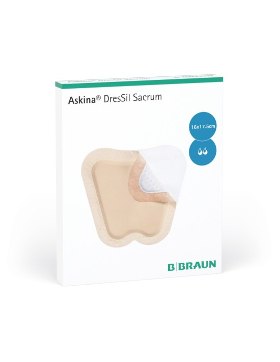 Pansament cu adeziv siliconic Askina Dressil Sacrum 16 x 17.5 cm [1]