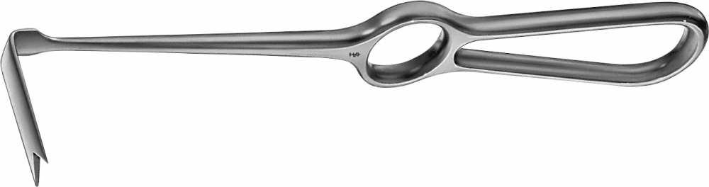 Retractor spina Nasalis Obwegeser, adâncime 42mm, lățime 10mm, lungime 215mm [1]