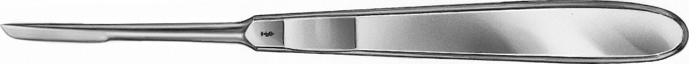 Sindesmotom Chompret, pentru separarea membranei periodontale, drept, lungime 150mm [1]