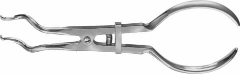 Instrumentar diagnosticare dentară - BREWER KOFFERDAM CLAMP FORCEPS