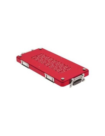 Instrumentar B Braun - Capac container mini, cu suport pentru filtru, culoare rosie, dimensiune 305 x 140 x 25mm