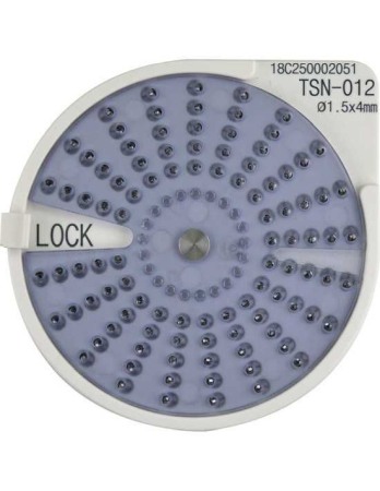 Instrumentar și accesorii AESCULAP - Caseta 100 suruburi titan 1.5 x 4 mm