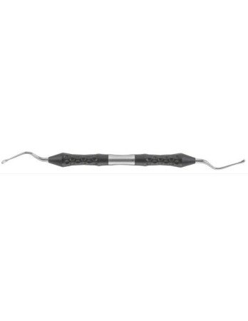 Instrumentar chirurgie dentară - Chiureta os LUCAS, angulata, dubla terminatie