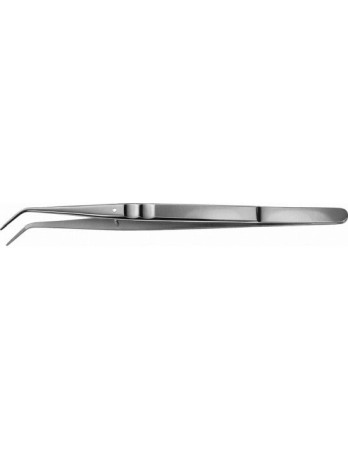 Instrumentar diagnosticare dentară - Cleste stomatologic, angulat, serat