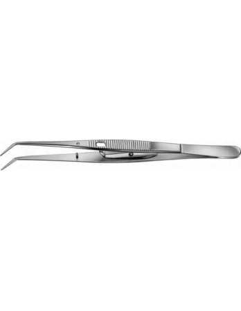 Instrumentar diagnosticare dentară - Cleste stomatologic LONDON-COLLEGE, angulat, serat, cremaliera