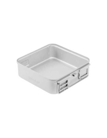 Instrumentar B Braun - Corp container din aluminiu, fara baza perforata, dimensiune standard 1/2