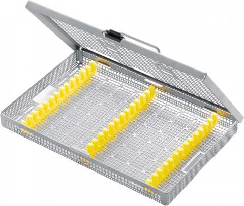 Containere sterilizare AESCULAP - Coș și capac pentru instrumentar dentar