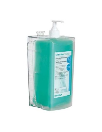 Accesorii dezinfectanți - Dozator de perete cu sistem de inchidere pentru flacoane 1000 ml