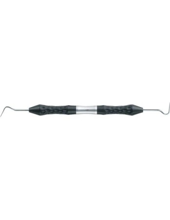 Instrumentar diagnosticare dentară - Explorator dentar, varf curbat, Nr 8/9, dubla terminatie, flexibil, maner octogonal