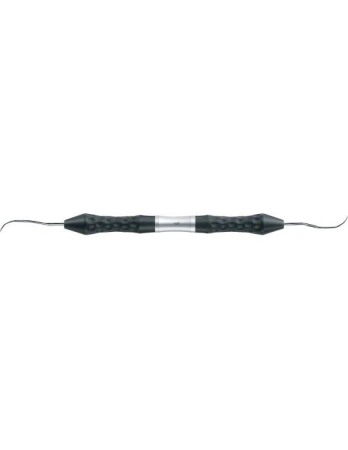 Instrumentar diagnosticare dentară - Explorator dentar, varf curbat, Nr EXD 11/12, dubla terminatie, flexibil, maner octogonal