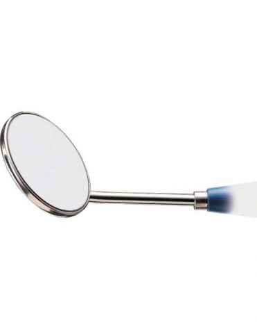 Instrumentar diagnosticare dentară - Micro oglindă orală, rotundă, angulată 35°, lungime 45 mm