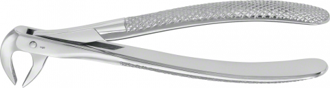 Instrumentar chirurgie dentară - Pensa stomatologica BUCHS, pentru radacini inferioare, latime falci 4.5mm