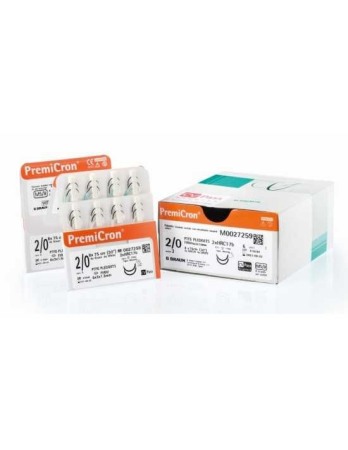 Consumabile B Braun - Premicron Green - fire sutura neresorbabile, 2/0 USP, 75 cm