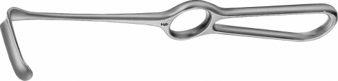 Instrumentar chirurgie dentară - Retractor de țesuturi moi Dockhorn, lungime 210mm