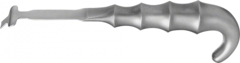 Instrumentar și accesorii AESCULAP - Retractor endodonție Richter, angulat 45 °, lățime 15mm, lungime 200mm