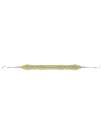 Instrumentar și accesorii AESCULAP - Scarificator special pentru premolar anterior mezial/distal, gama Ergoperio, marime S 204/SD, galben