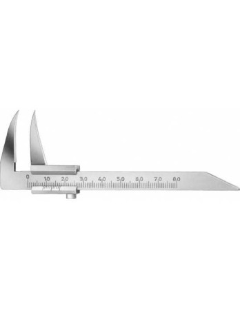 Instrumentar proteză dentară - Subler BEERENDONK cu gradatii pentru masurare dentara