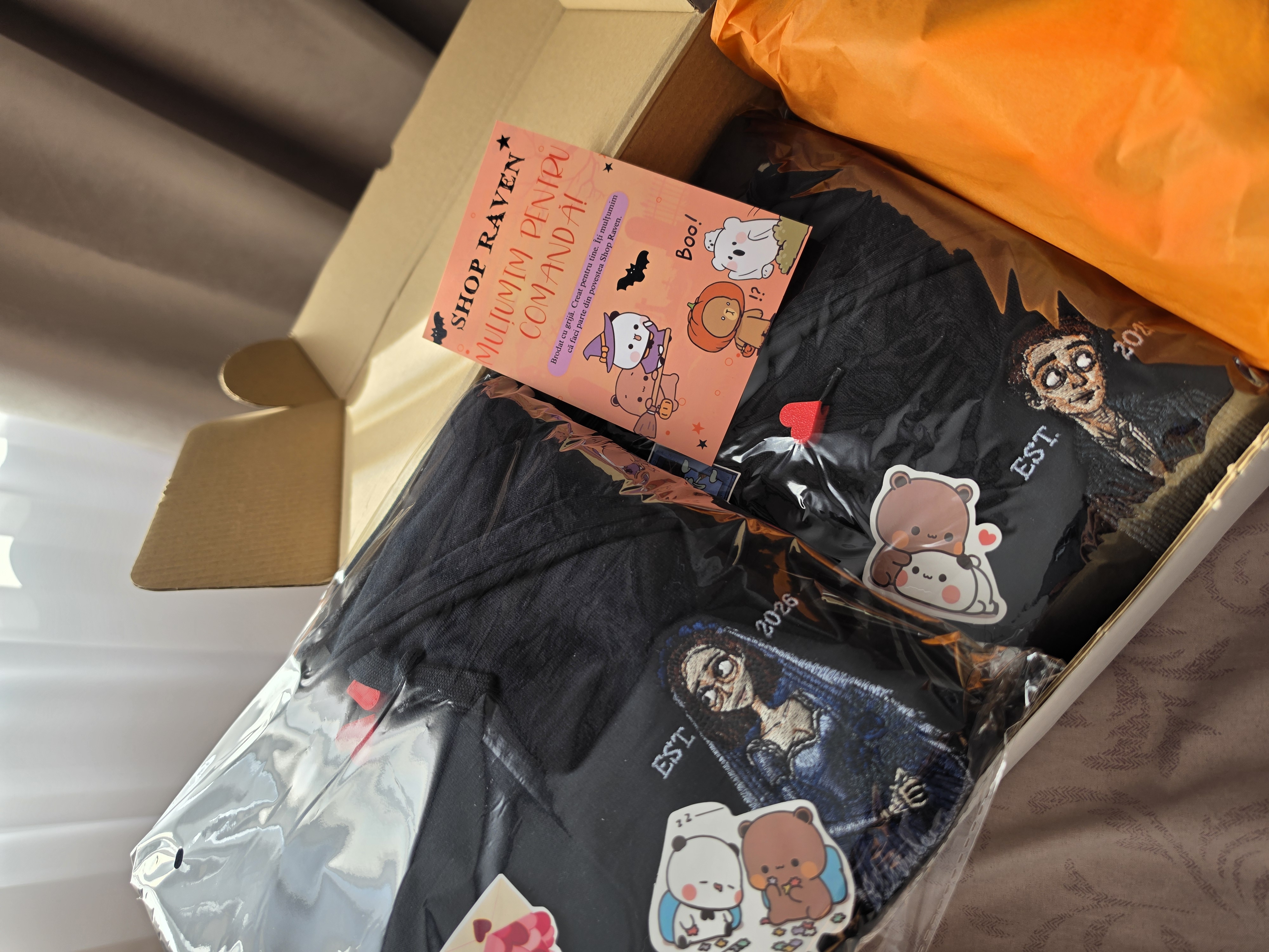 Review client Shop Raven Set Cupluri Brodat Personalizat
