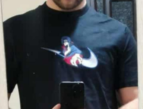 Tricou Brodat Itachi - Premium Naruto