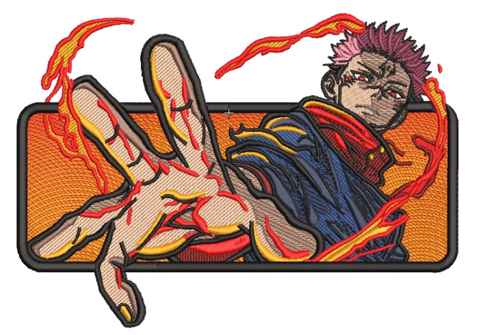 Cursed Throne – Tricou Anime Brodat [6]