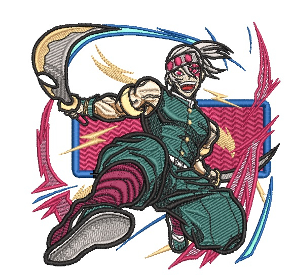 Flash of Glory Tricou Anime Brodat [5]
