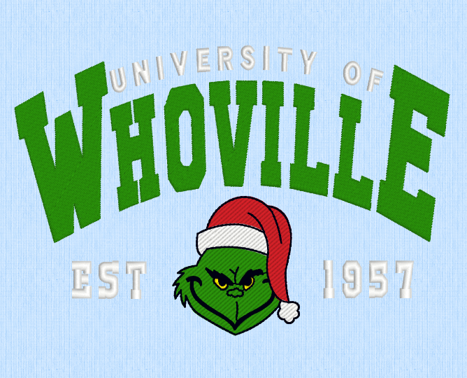 Bluza Whoville Grinch Brodat [5]