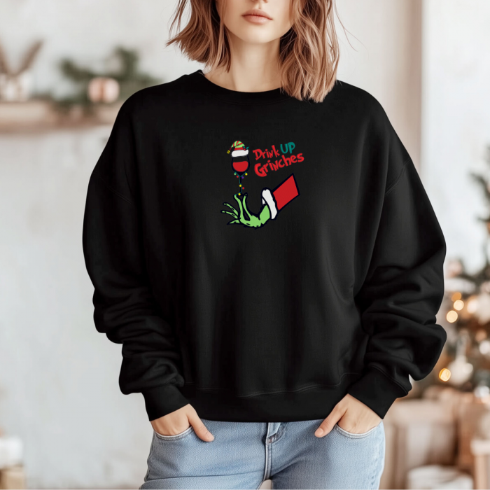 Bluza DrinkUp Grinchies Brodat [2]