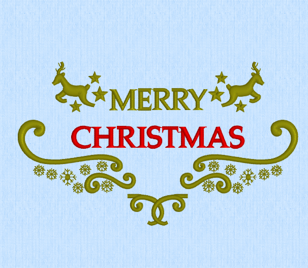 Bluza MerryChristmasReinDeer Brodat [5]