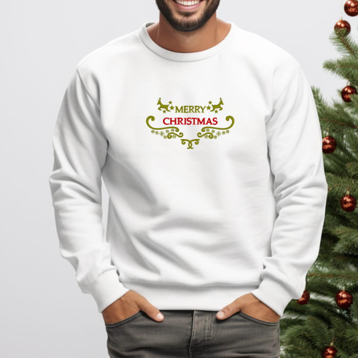Bluza MerryChristmasReinDeer Brodat [1]