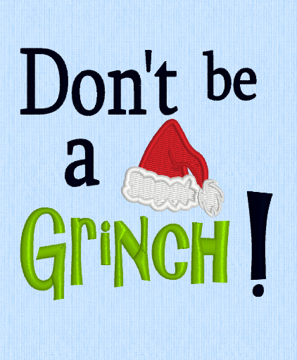 Bluza Don'tBe Grinch Brodat [5]