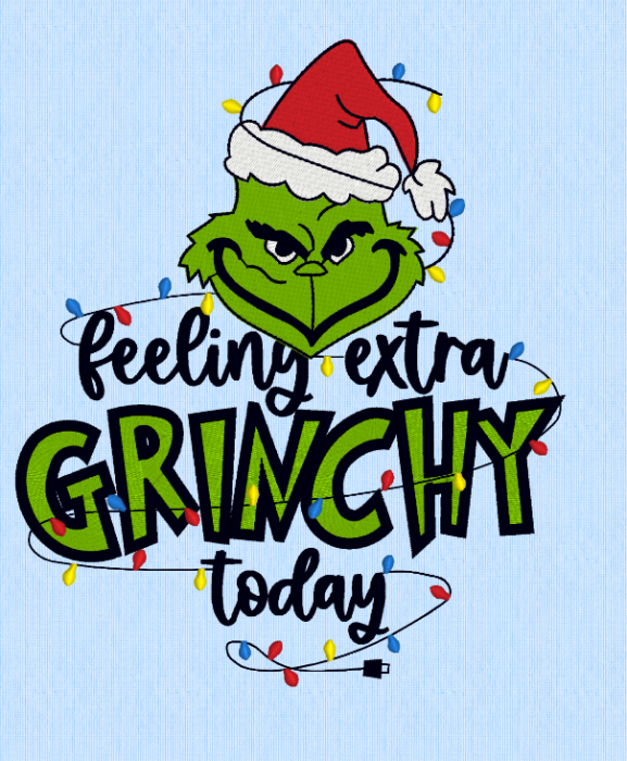 Bluza FeelingExtra Grinch Brodat [5]