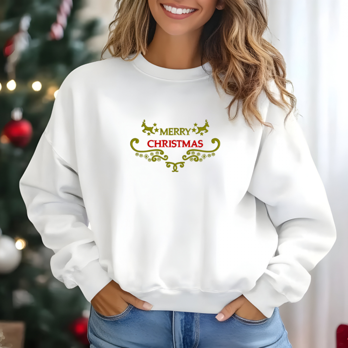 Bluza MerryChristmasReinDeer Brodat [2]