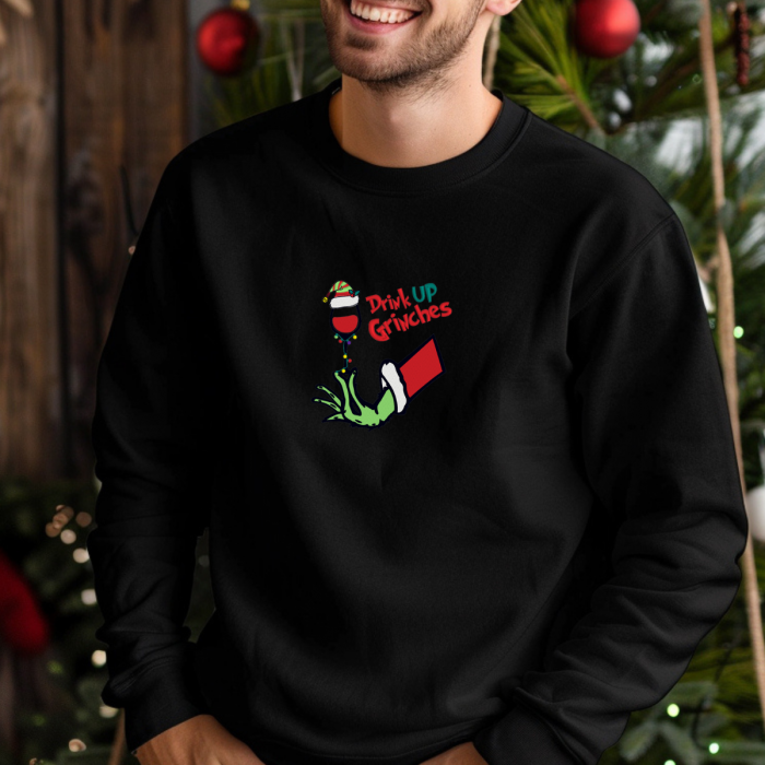 Bluza DrinkUp Grinchies Brodat [1]