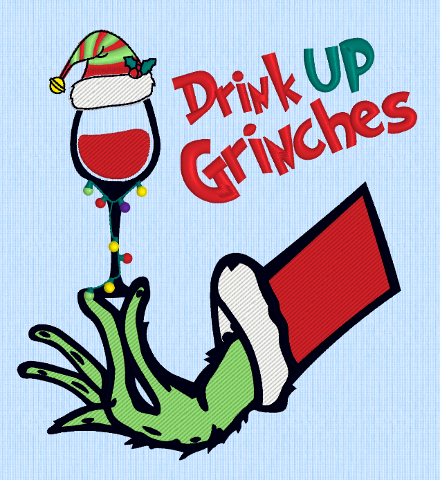 Bluza DrinkUp Grinchies Brodat [5]