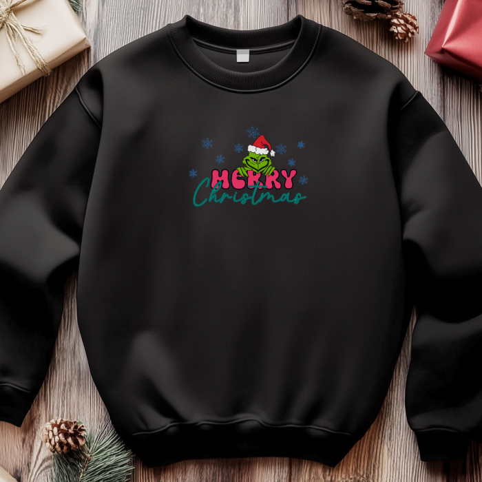 Bluza Merry Christmas Grinch Brodat [3]