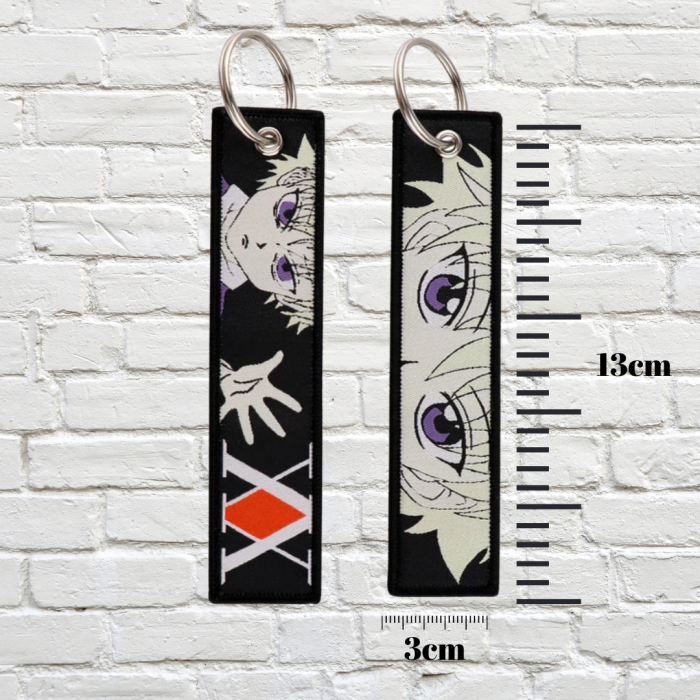 Breloc Brodat Killua – Accesoriu Premium din HxH [1]