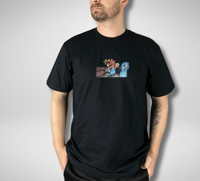 Clash of Infinity – Tricou Anime Brodat [2]